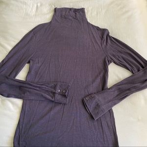 Strenesse Blue Virgin Wool Turtleneck